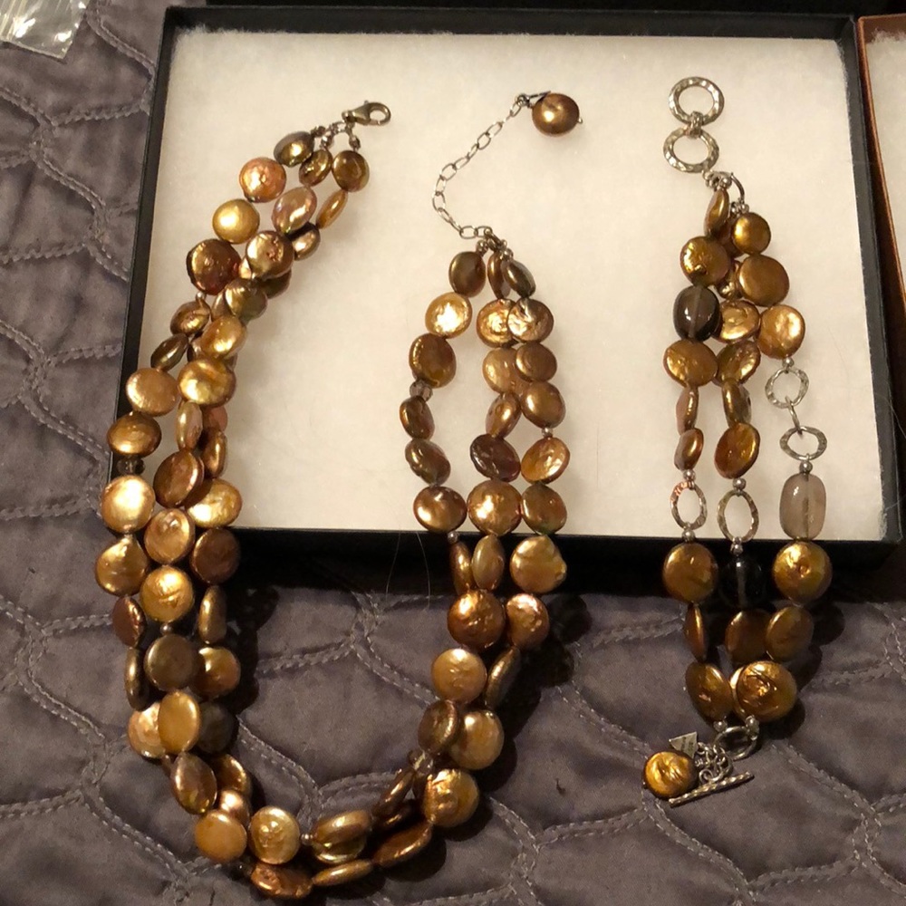 Silpada Designs - matching necklace and bracelet